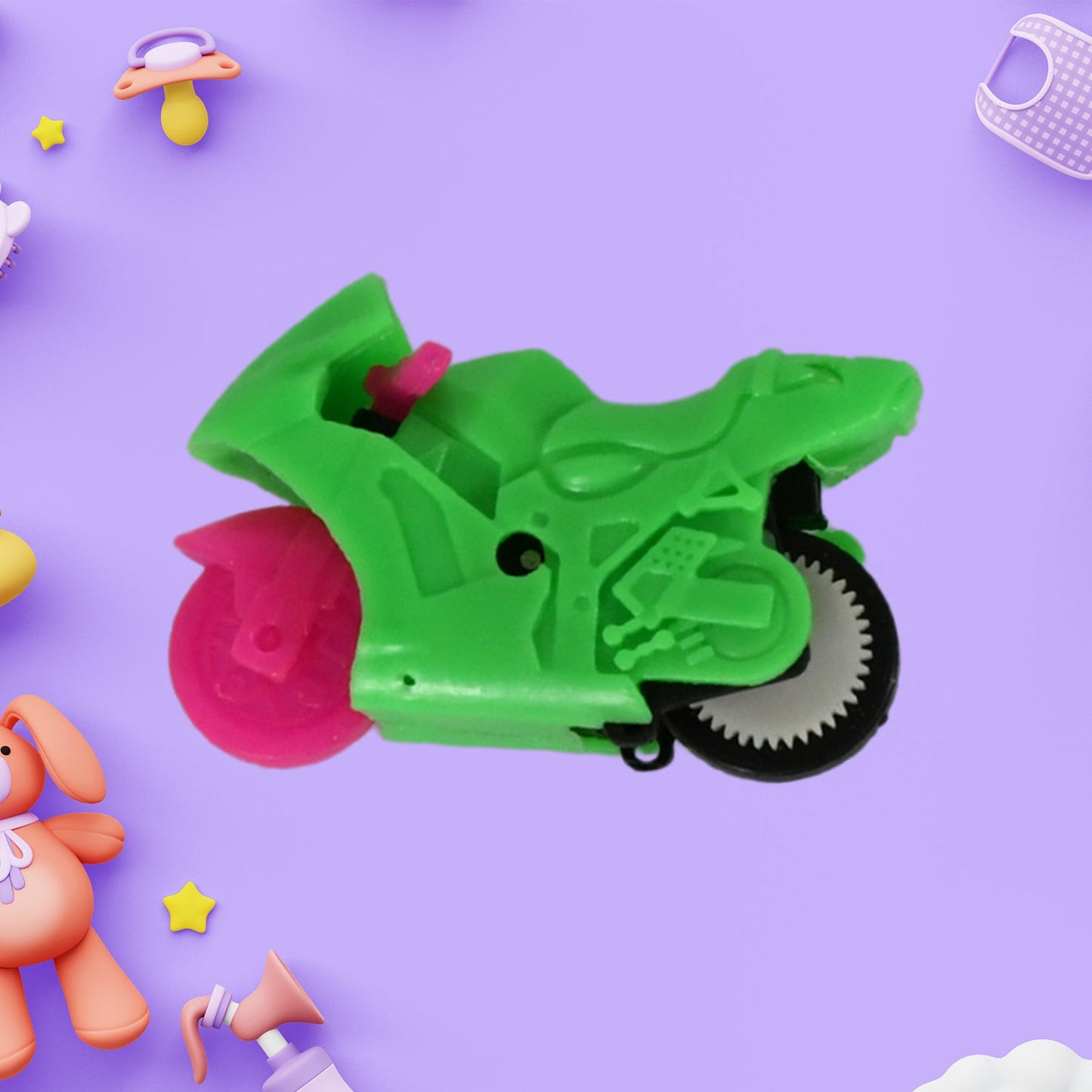 Pull Back Motorcycle Toys, Tiny Gift Latte Motorcycles Toy Kids Boys Age 3-8 Year Old