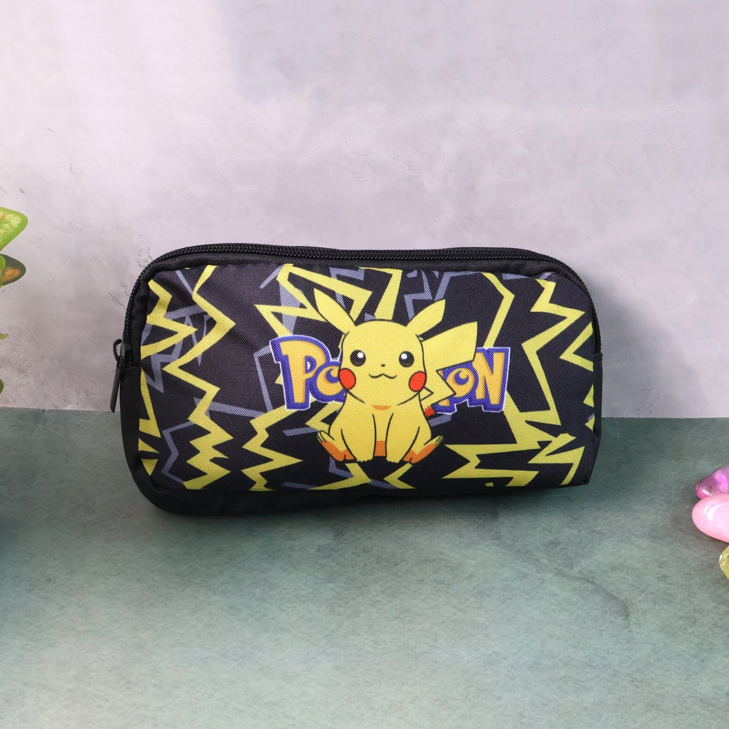 Premium Cartoon Character Pencil Pouch for Kids (1 Pc)