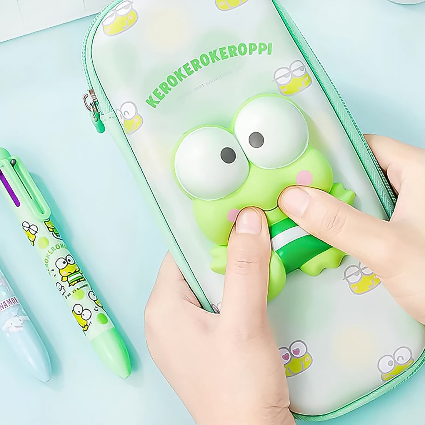 Kid-Friendly 3D Pencil Storage Pouch