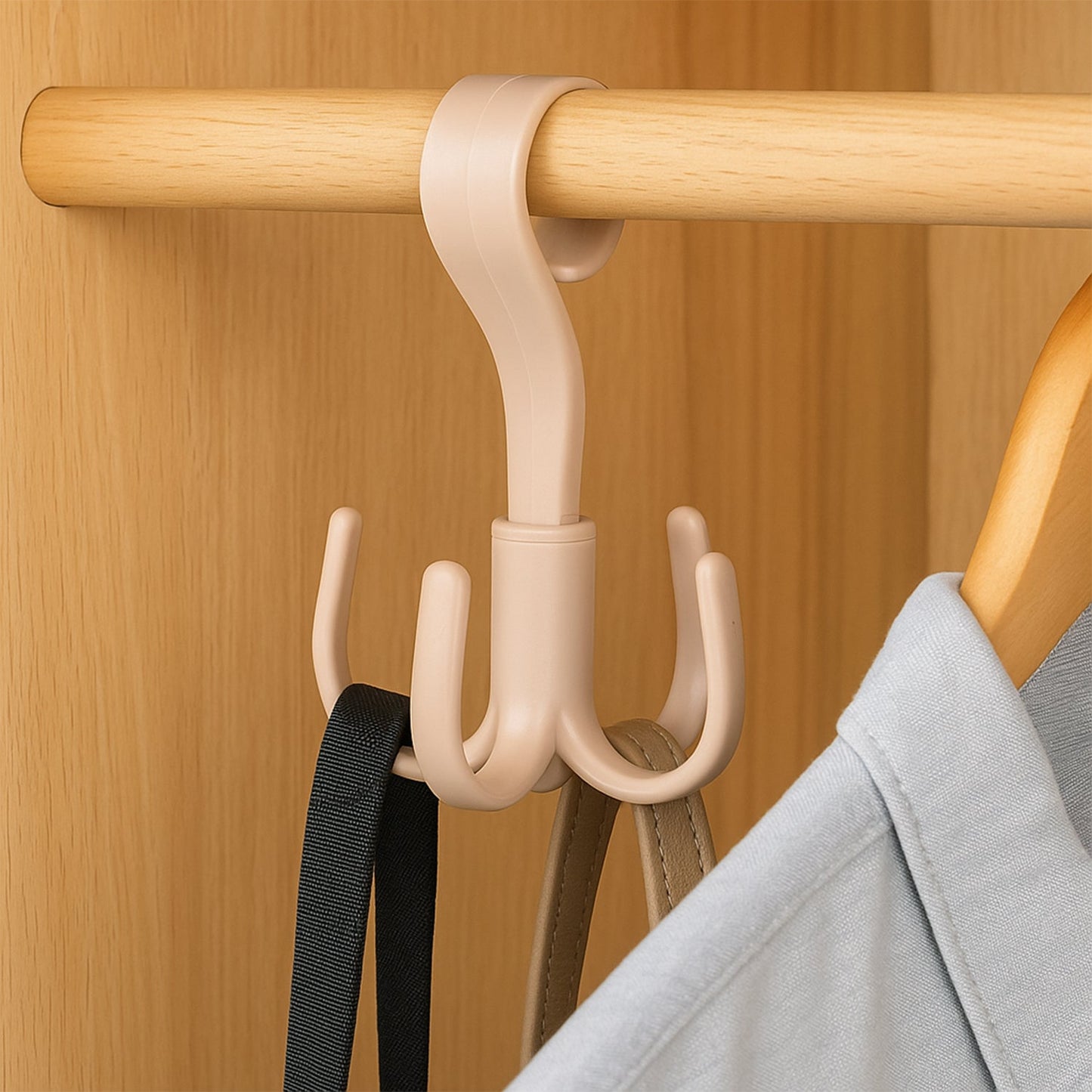 360° Rotating Multipurpose Hook Hanger (1 Pc)