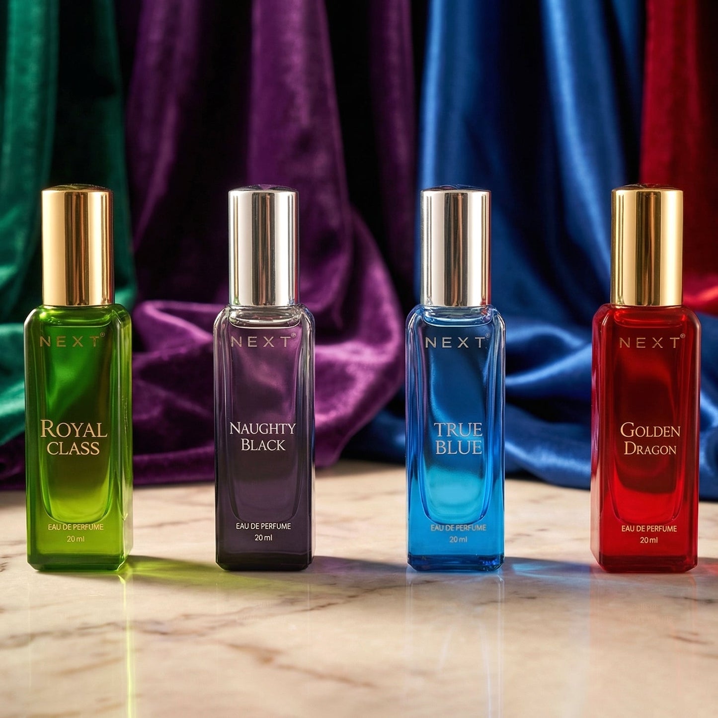 travel size perfume gift set 4 bottles 20 ml each