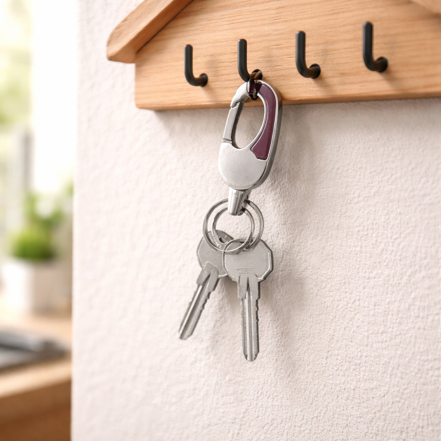 durable carabiner keychain clip