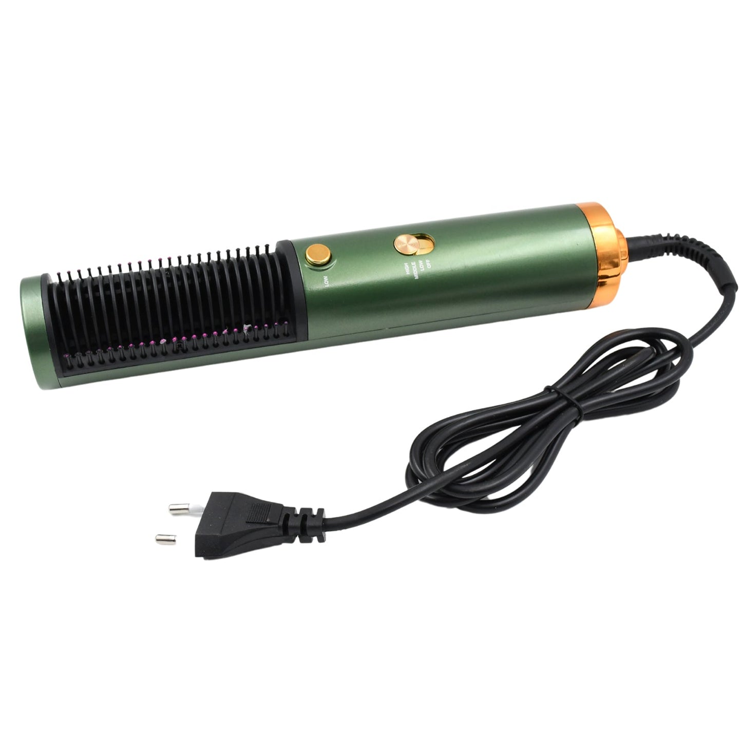 Hair Straightener Comb, Anti Scald Hot Comb Negative Ion Hair Straightener Brush Straightener 3 Gear Constant Temperature for Quick and Professional Hair Salon at Home (1200w), Hair accessories