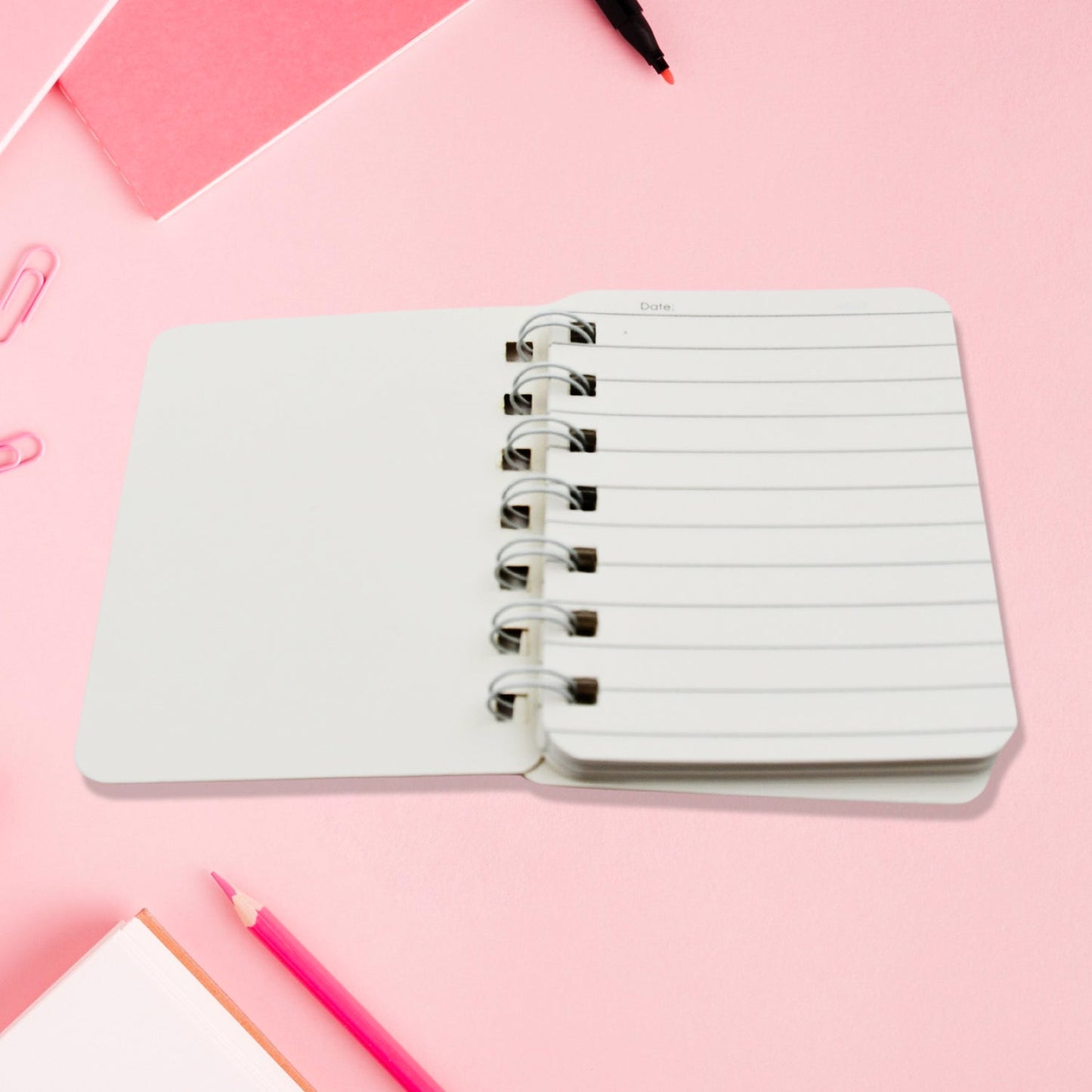 Cute Small Journal Diary for Notes & Study (82×105 MM, 1 Pc)