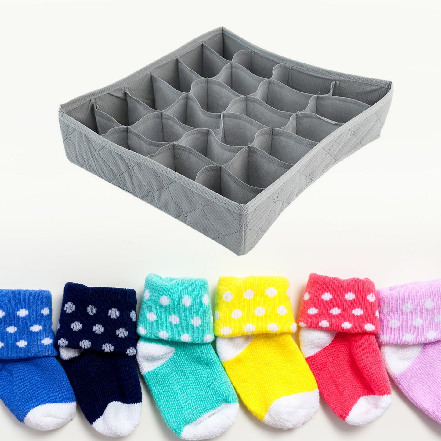 Lightweight folding storage box for Govcart.