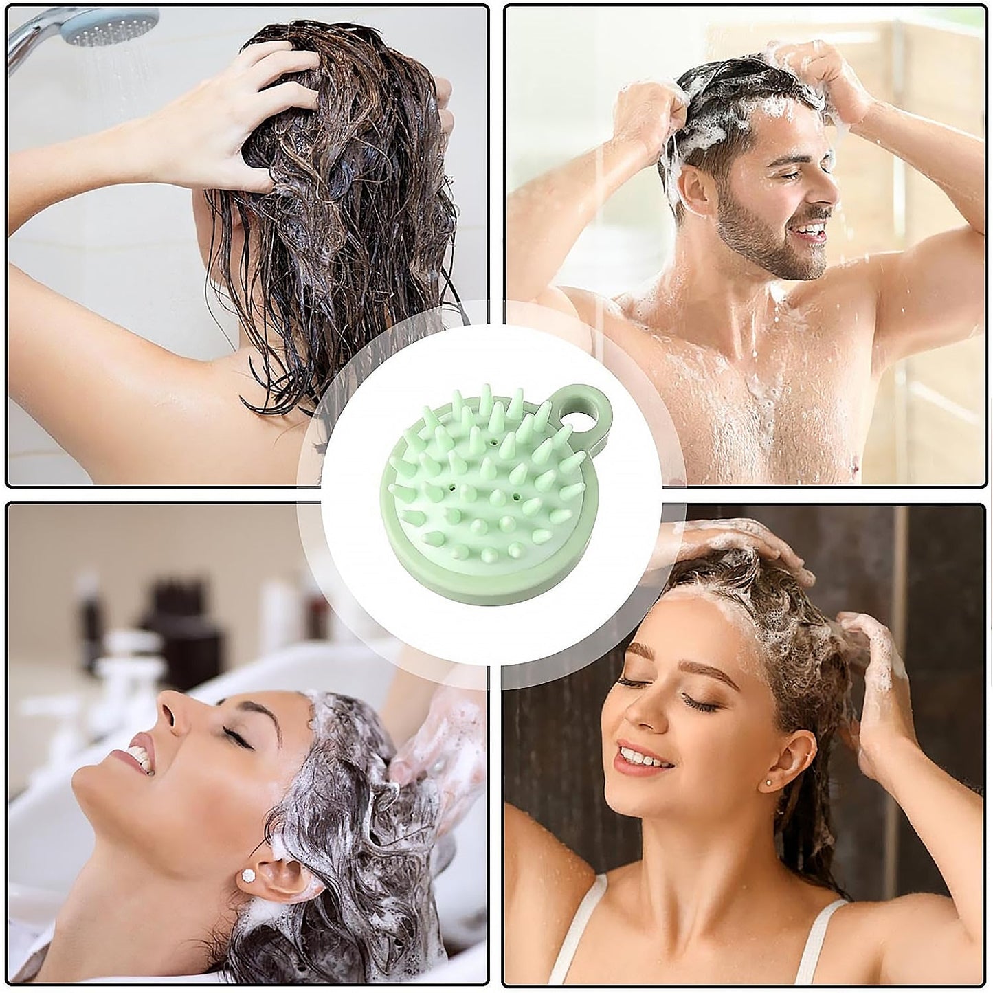 Portable Scalp Massage Comb – Hair Brush for Shampoo Massage, Relaxing Hair Accessories
