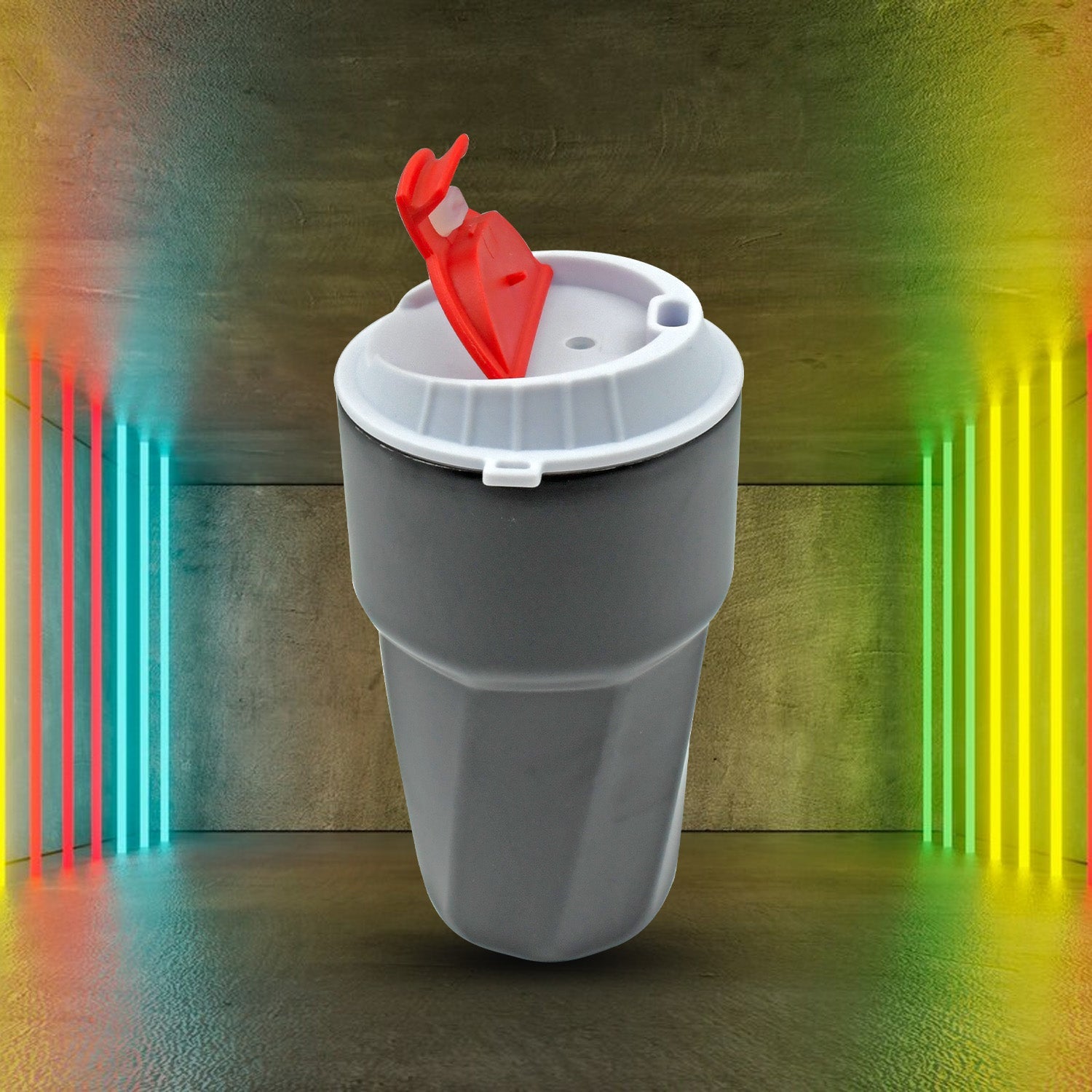 Stainless steel coffee travel mug
