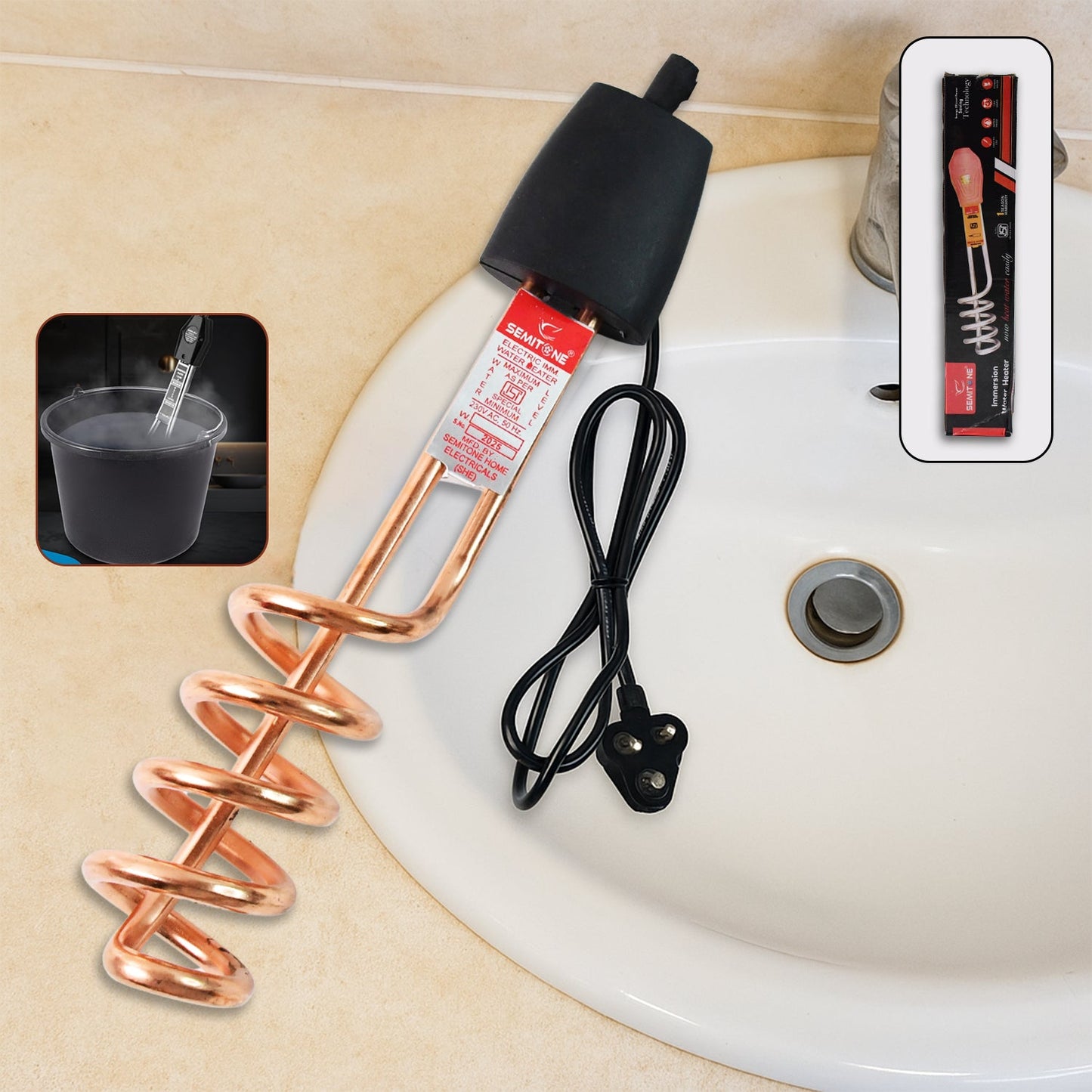 Immersion Water Heater Rod