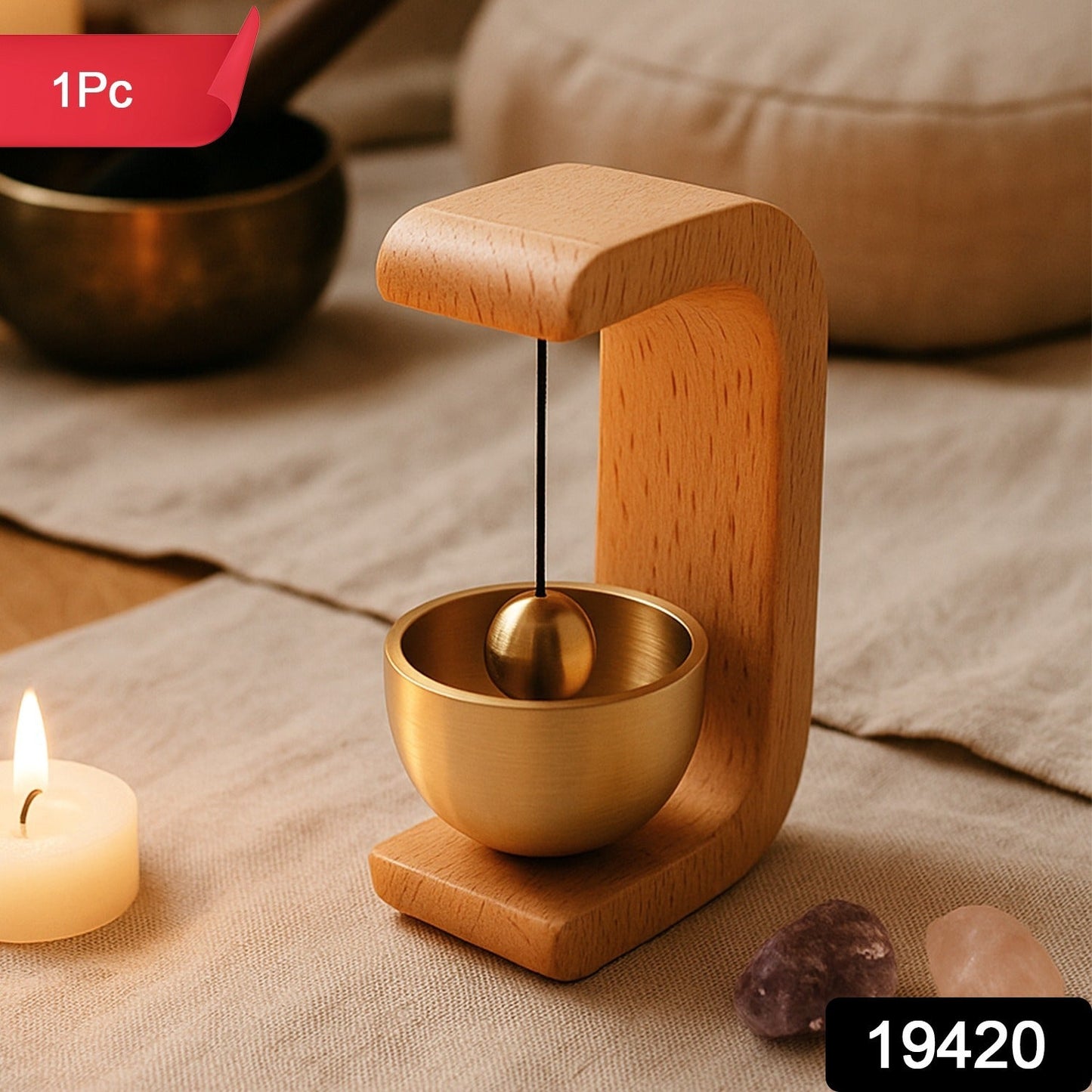 Japanese-Style Desktop Zen Bell