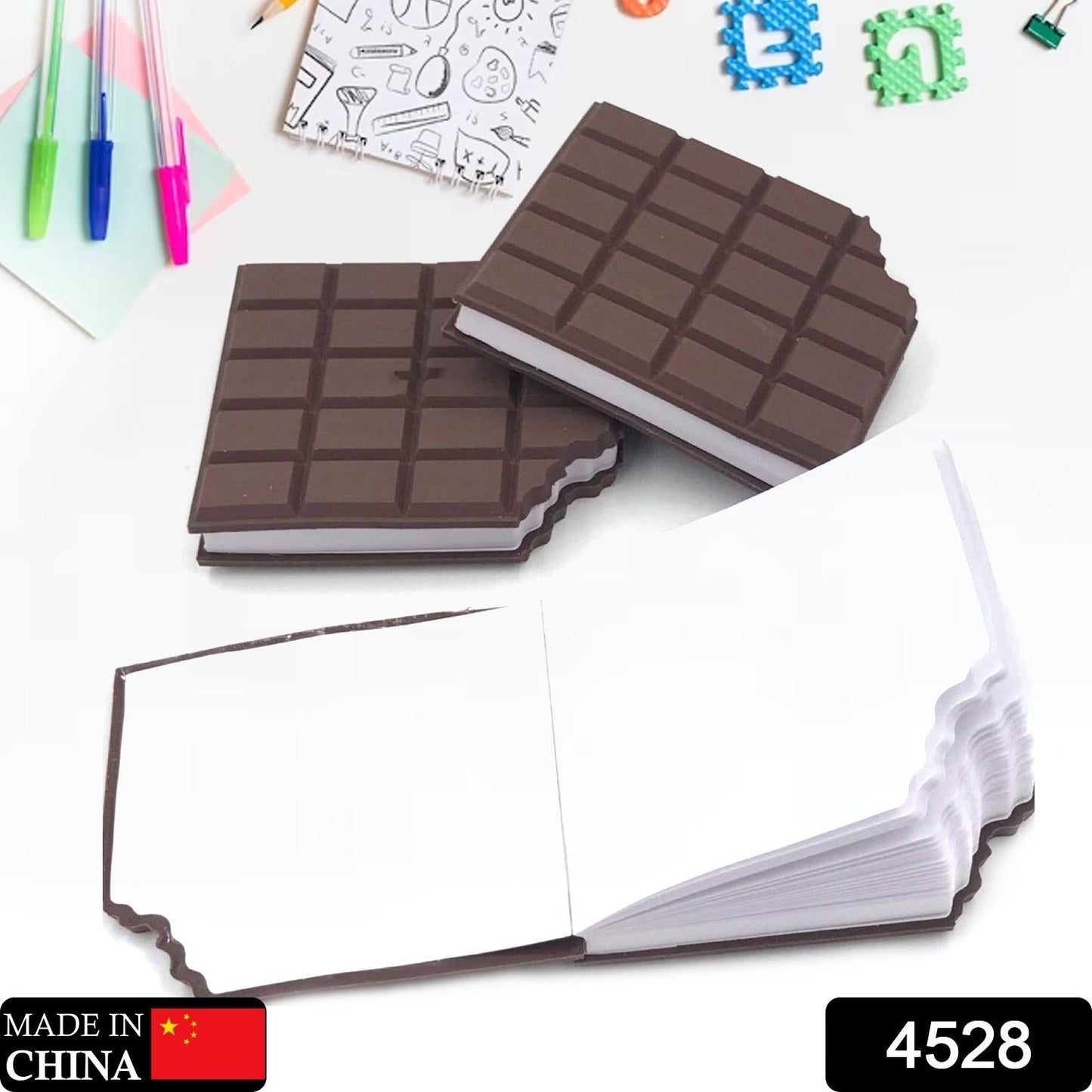 Small Chocolate Scented Bite-Shape Pocket Diary – Memo Notebook for Kids (80 Pages)